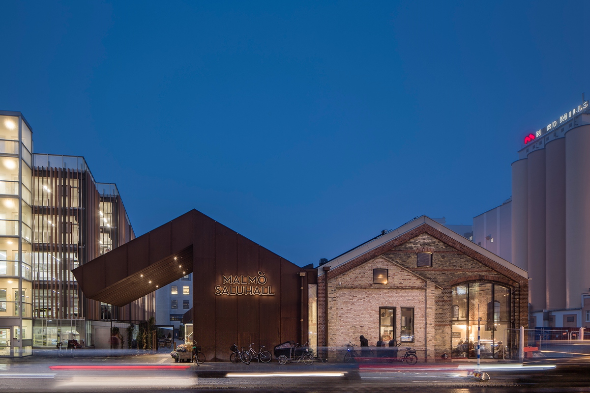 马尔默市场 | 旧货运站改造的全球美食爱好者目的地-0