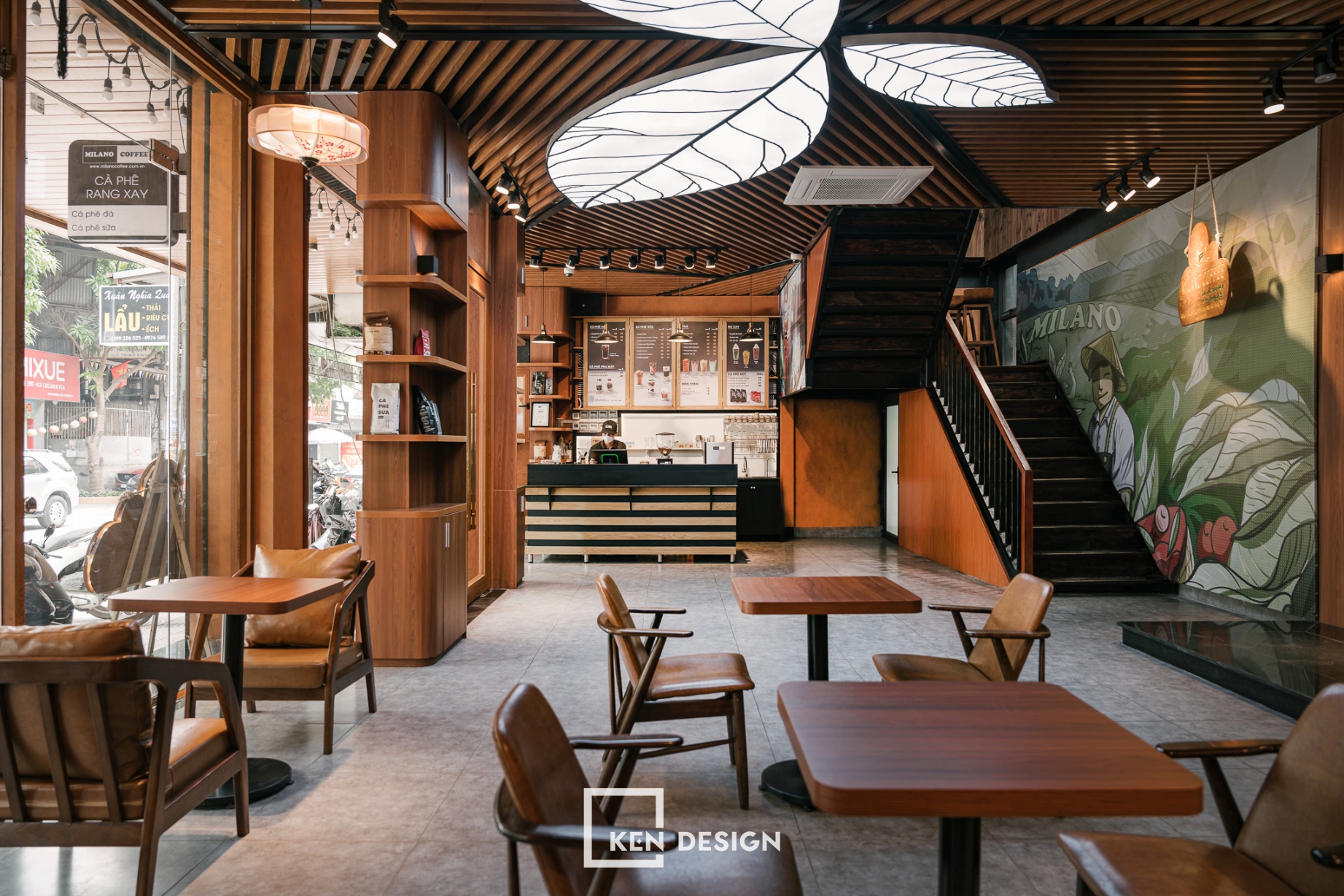 Minano Coffee咖啡馆丨越南丨KenDesign-14