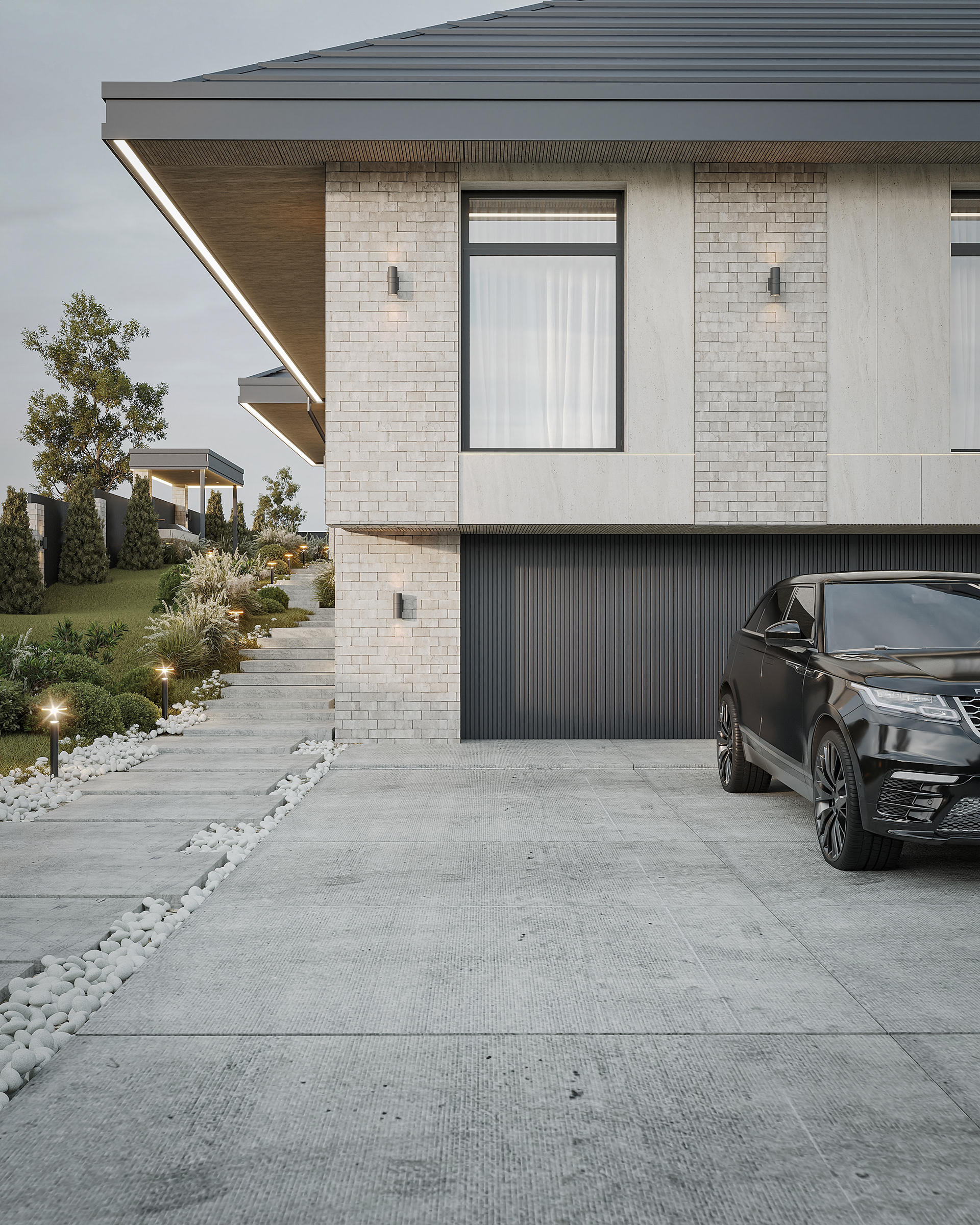 现代住宅外立面设计丨乌克兰基辅-6