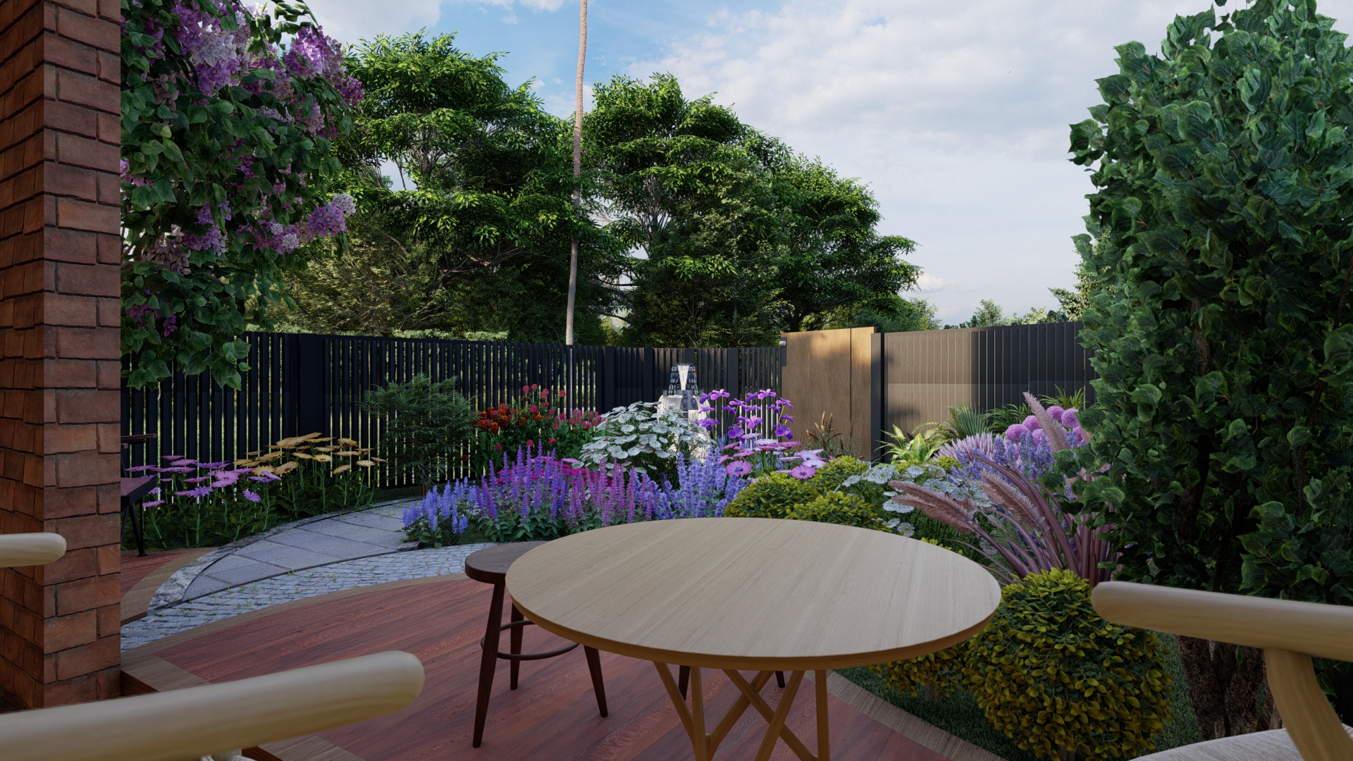 Landscape Design For Backyard In England-2