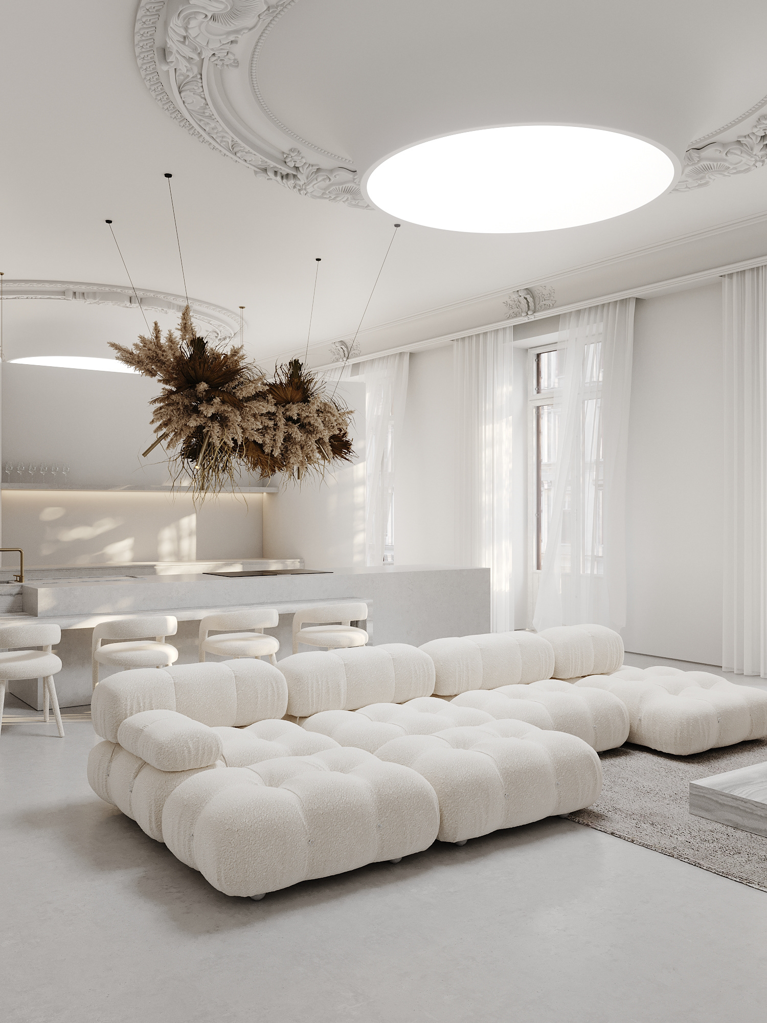 150㎡住宅设计 从简单中创造和谐，演绎温馨的家居生活-3