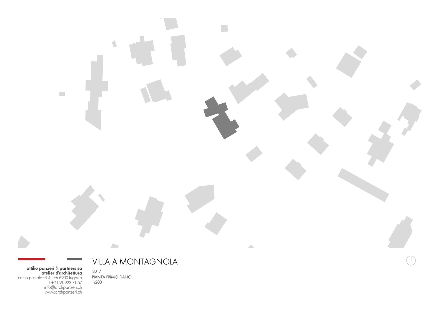 瑞士卢加诺湖畔岩石别墅-66