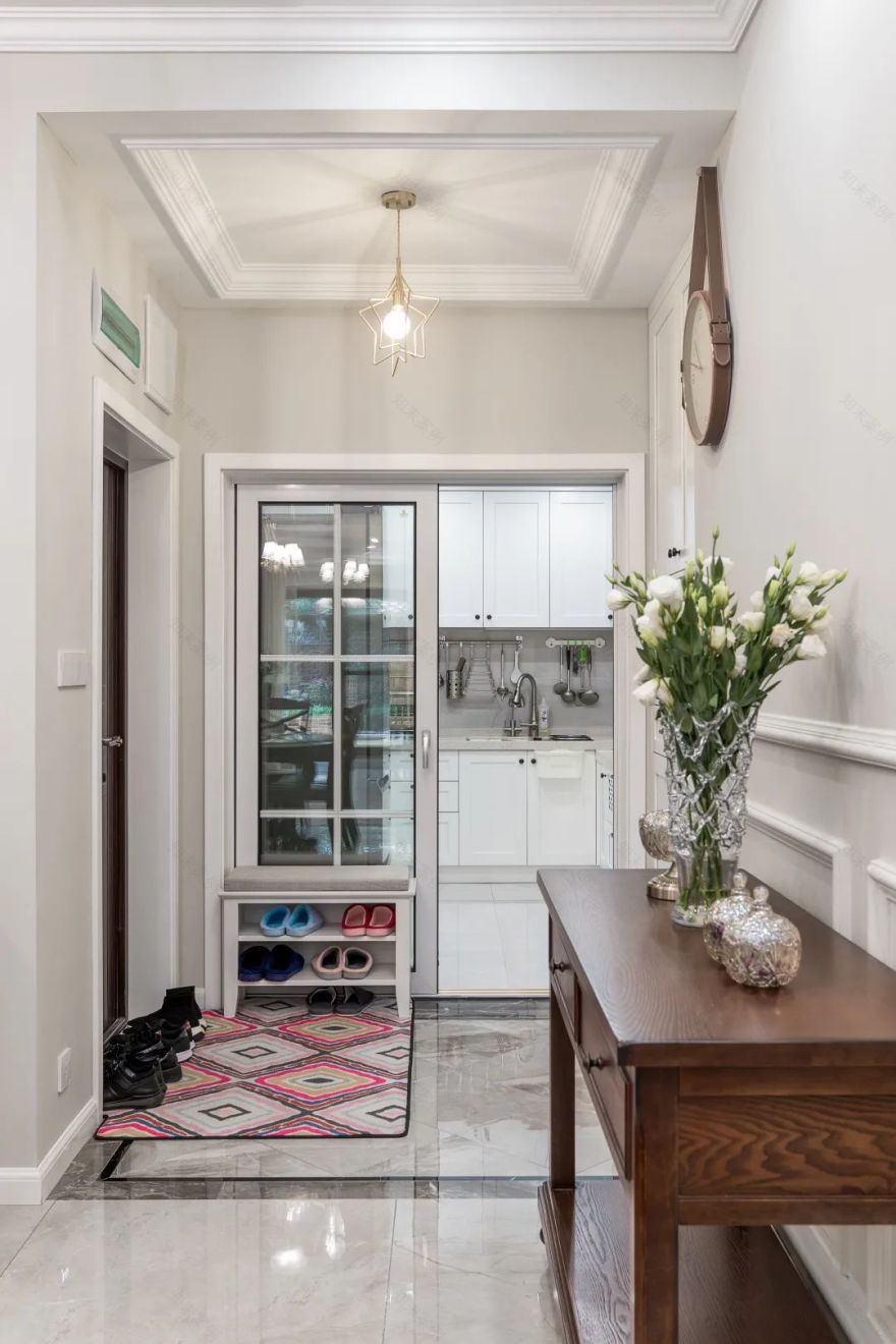 重庆南岸区银翔翡翠谷 170㎡简美风舒适平层设计丨中国重庆丨木艺踏程全屋定制-19