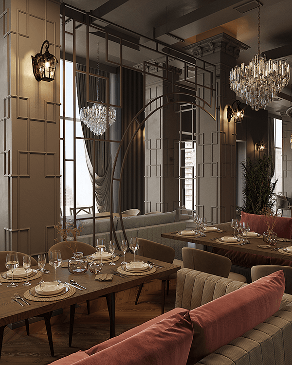 西餐厅丨哈萨克斯坦丨Aivar Zhardem | asia design-24