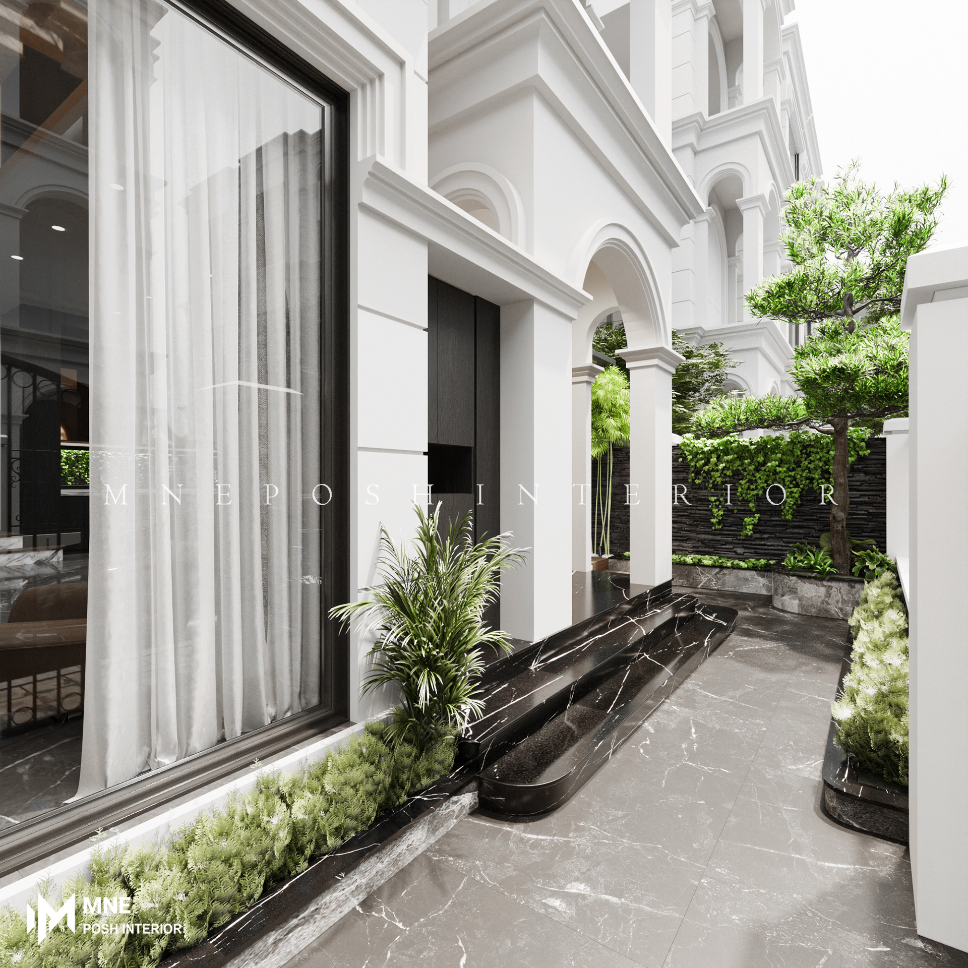 LANSCAPE DESIGN VILLA VINHOME RIVERSIDE-6