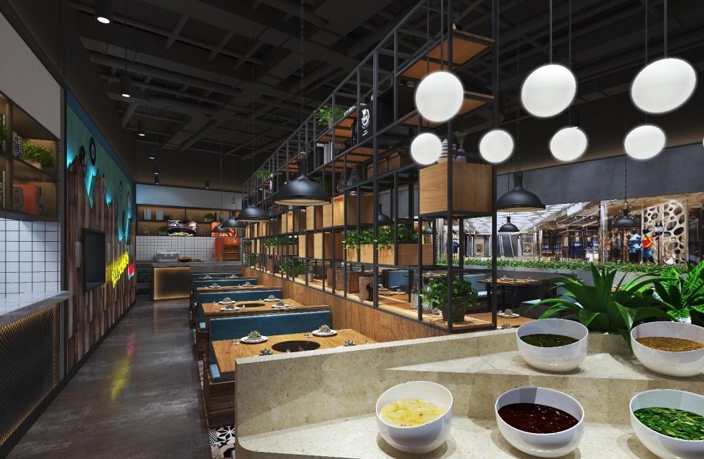 虾吃虾涮重庆涪陵店（火锅店）-术御设计-4