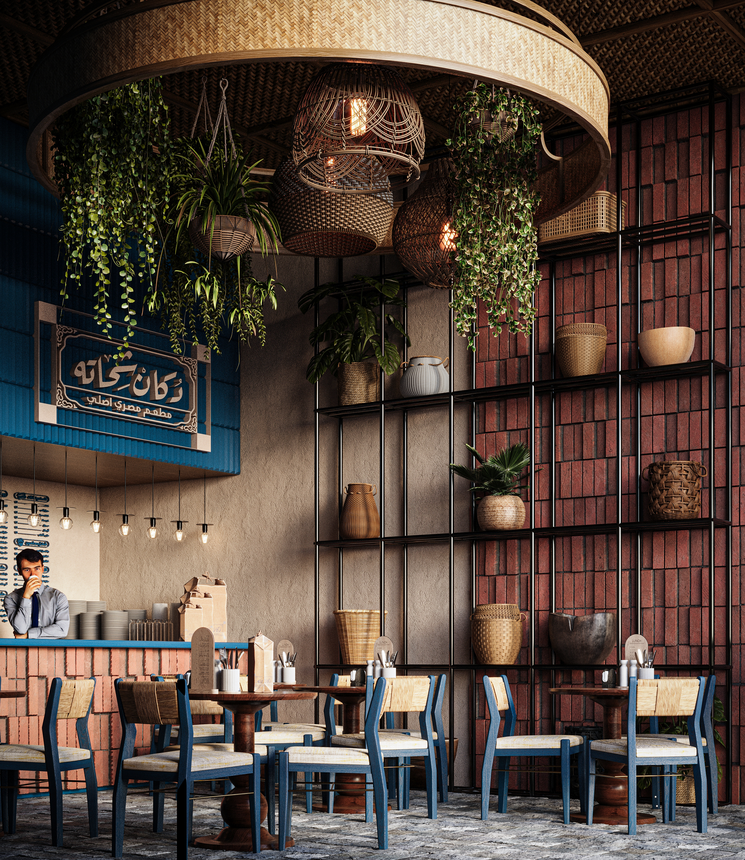DOKKAN SHAHATA（Dokkan Shahata 咖啡馆）丨沙特阿拉伯丨PROP & AERMES ARCHITECTS-13