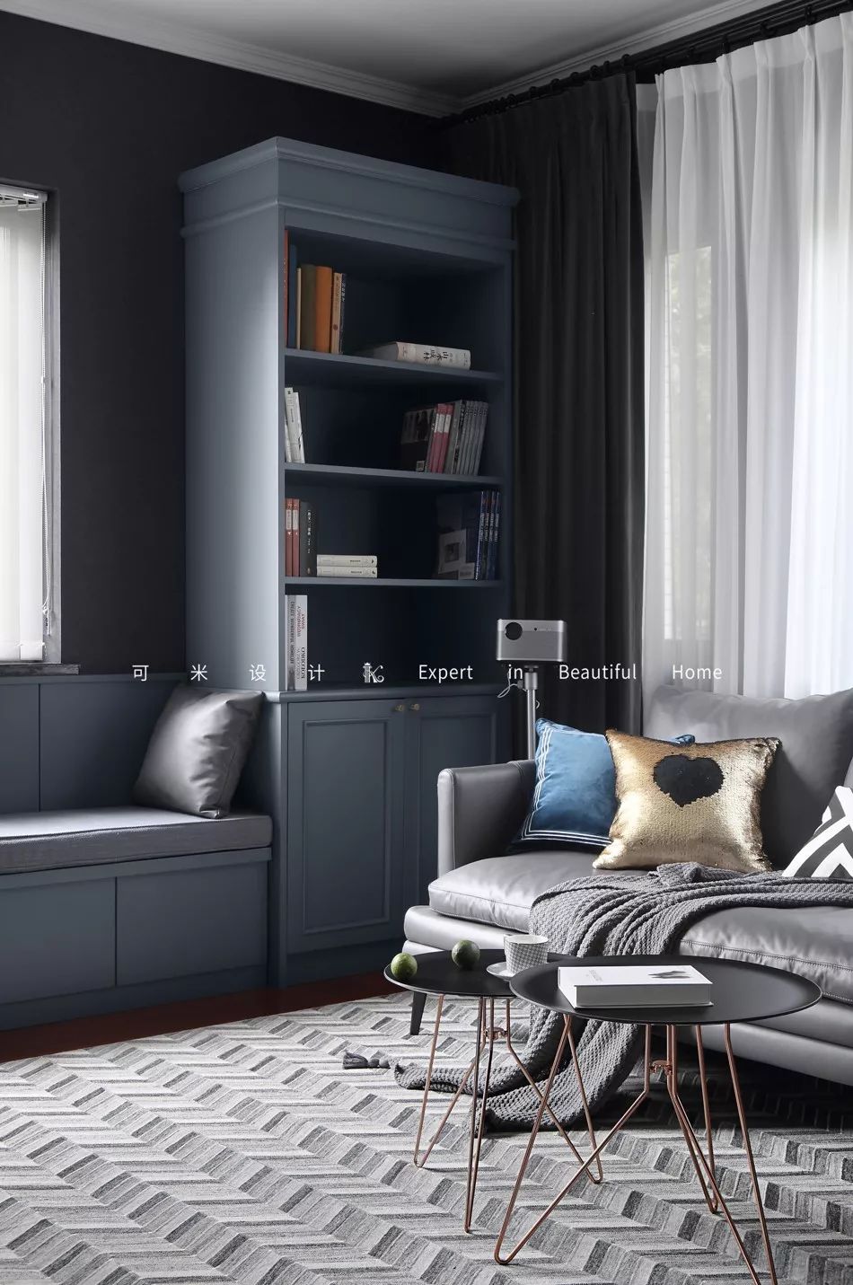 《Charming Home》 | 南京 110㎡简约复古住宅设计-33