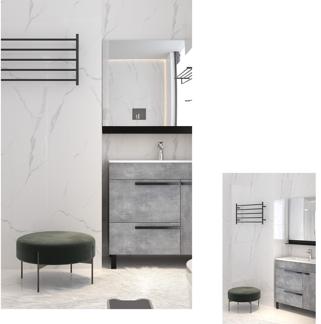 4·37㎡,#G1923225  V4卫浴空间设计方案丨鸽盟·厨卫改造家-9