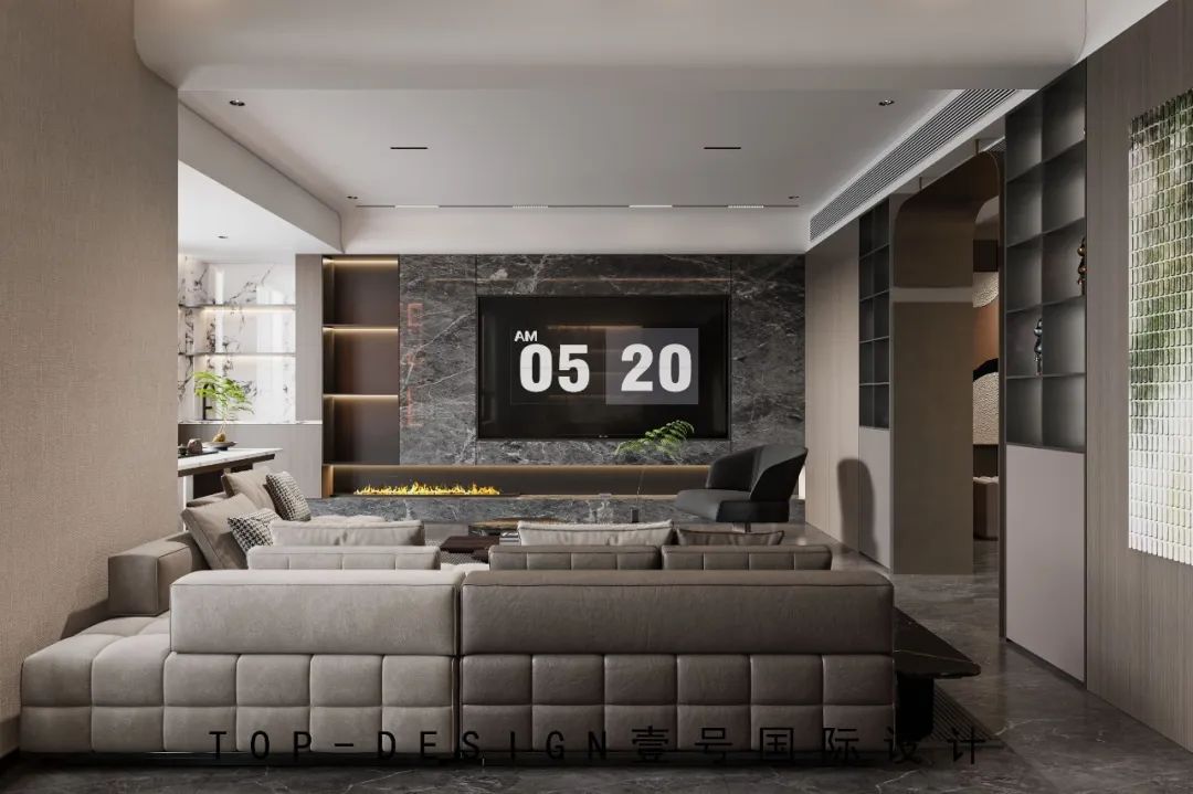 意式轻奢风室内设计丨壹号国际居奥装饰-9