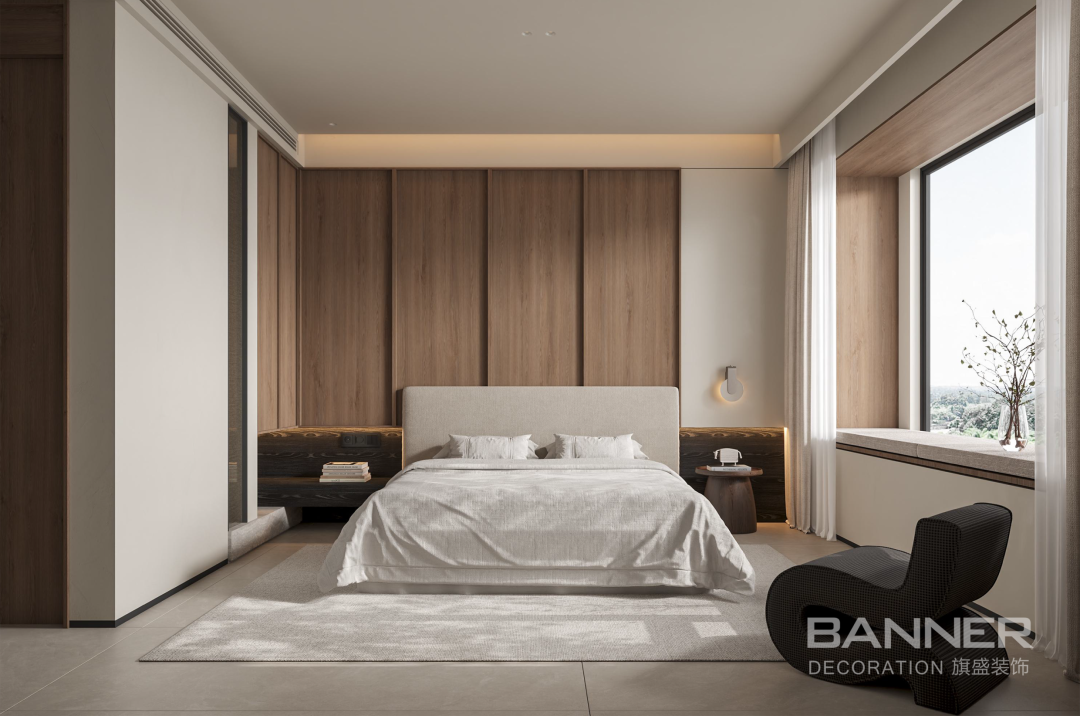 段峰  公园时光 230㎡中古风丨旗盛装饰-32