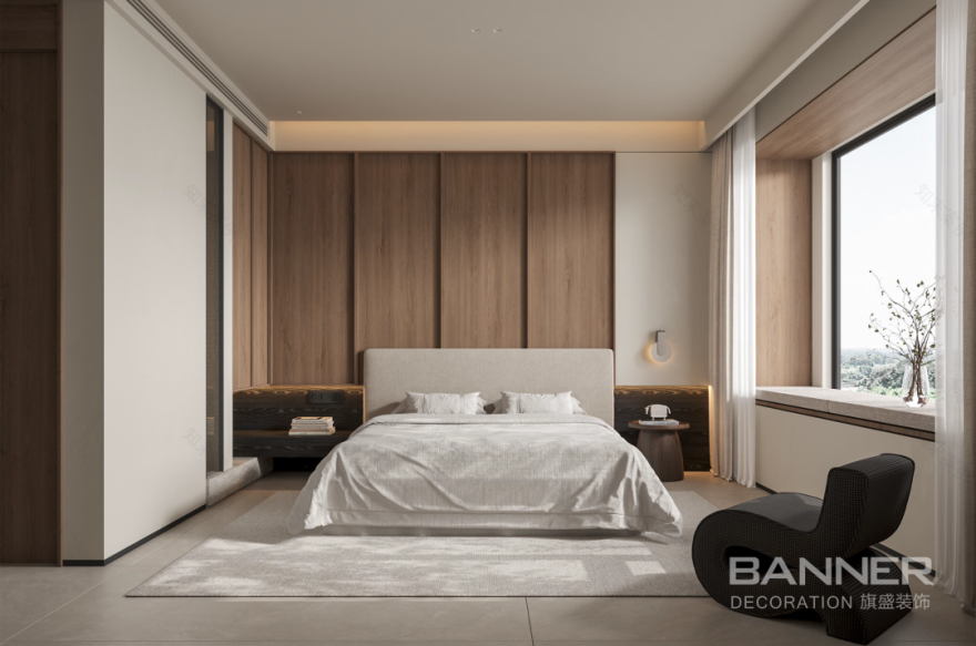 段峰 公园时光 230㎡中古风丨旗盛装饰-32