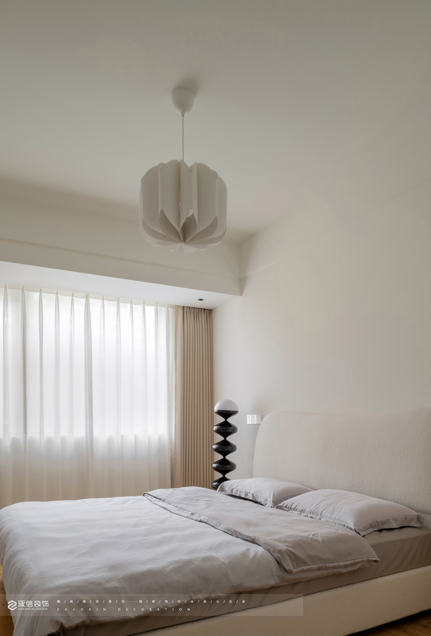 150 平奶油风改善型住房设计丨琢信装饰-23