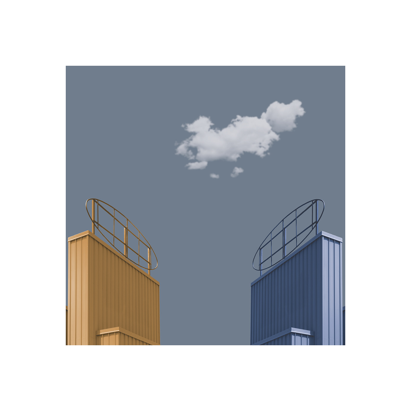 梦幻几何空间 · 建筑与色彩的奇幻之旅-4