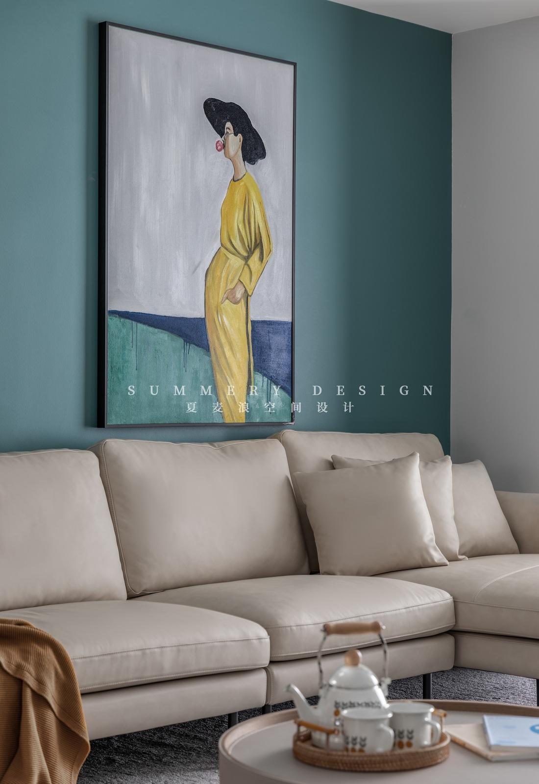 西安 90㎡现代简约两居室设计丨中国西安丨西安夏麦浪空间设计-24