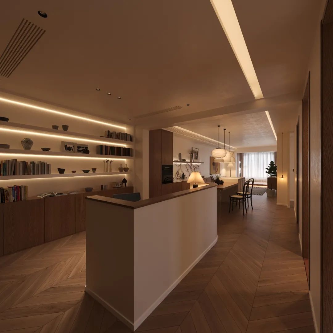 复古原木风!极度舒适惬意的家丨中国深圳丨壹贰壹捌设计事务所-7