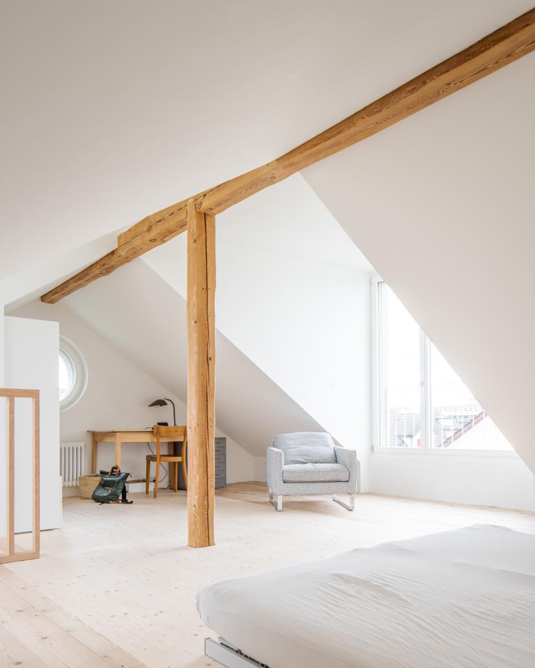 独户住宅改造丨瑞士丨Brechbuehler Walser Architekten-12