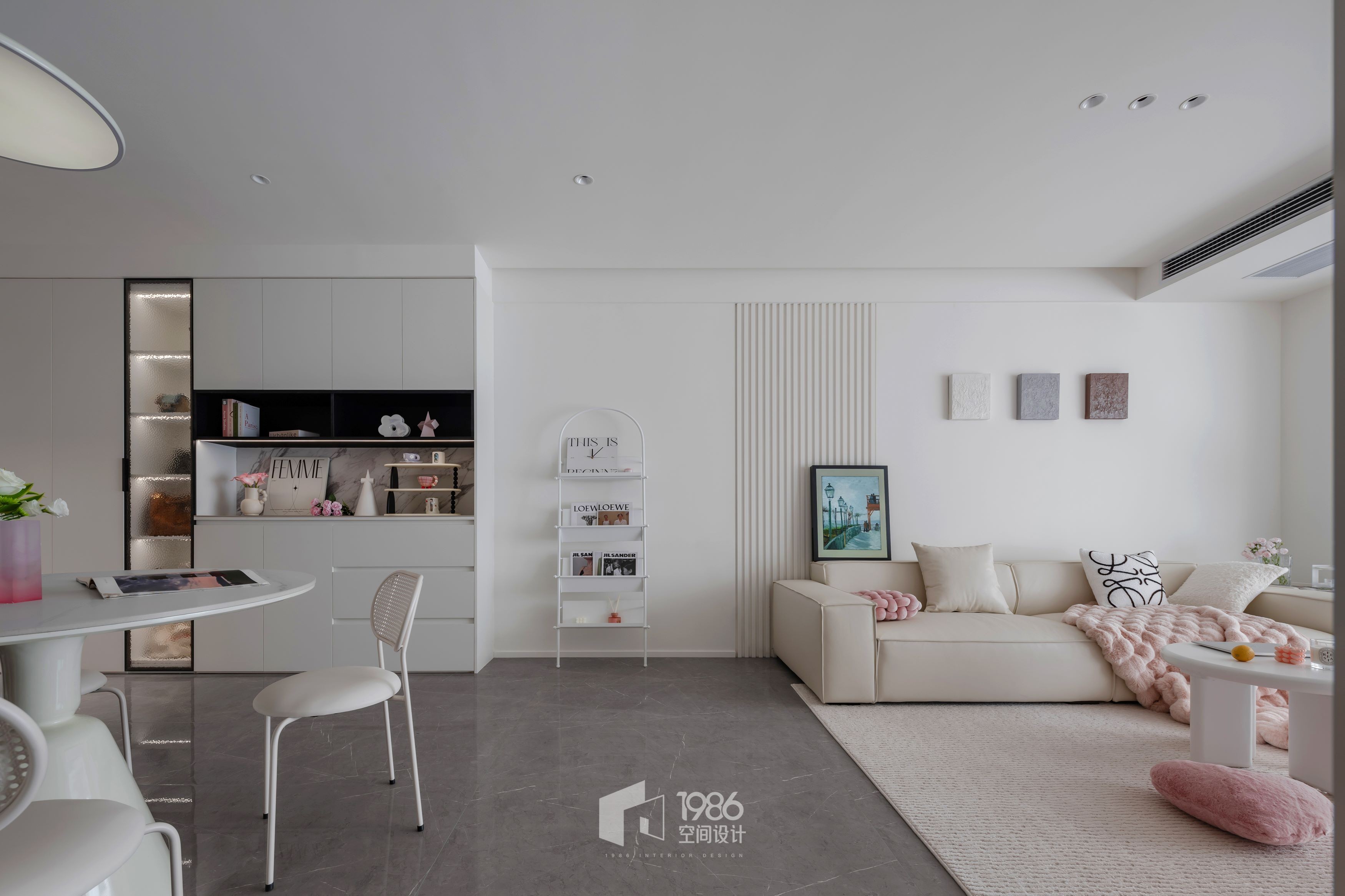 113㎡简约混搭风,一朵正在盛开的奶油玫瑰花丨中国长沙丨黄媛-16