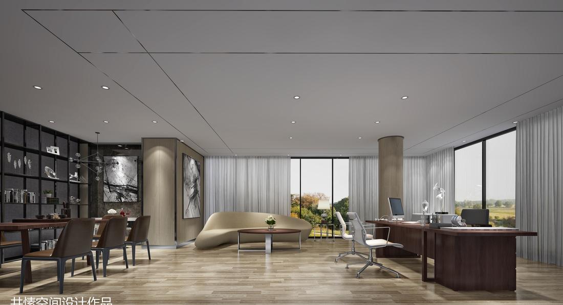中暨大厦独栋别墅办公空间设计-20