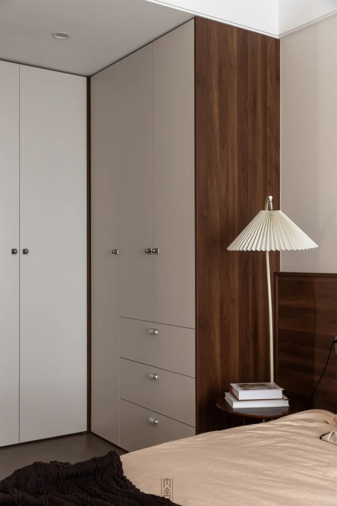 内舍软装丨123㎡现代中古风，在时光褶皱里收藏家的温柔诗篇！-34