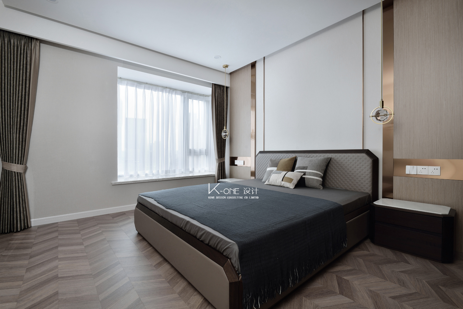 简约水泥灰,打造 152 平米现代精致生活空间-32