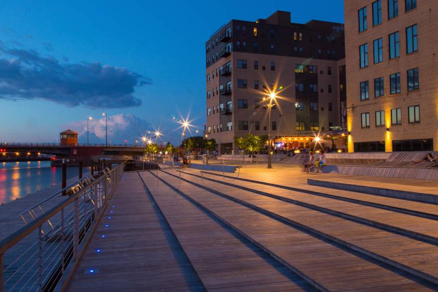 绿湾市 CityDeck 滨水景观丨美国-17