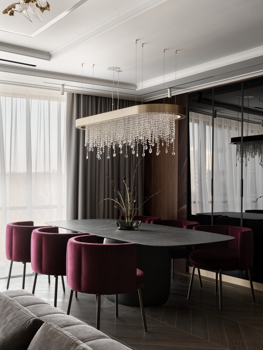 家庭奢华:适合家庭的公寓精美内饰设计-8