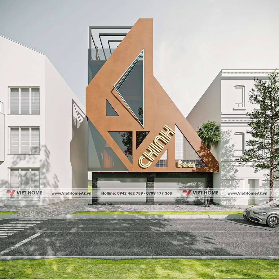 河内啤酒馆设计项目丨越南河内丨VietHome 建筑与室内设计公司-9