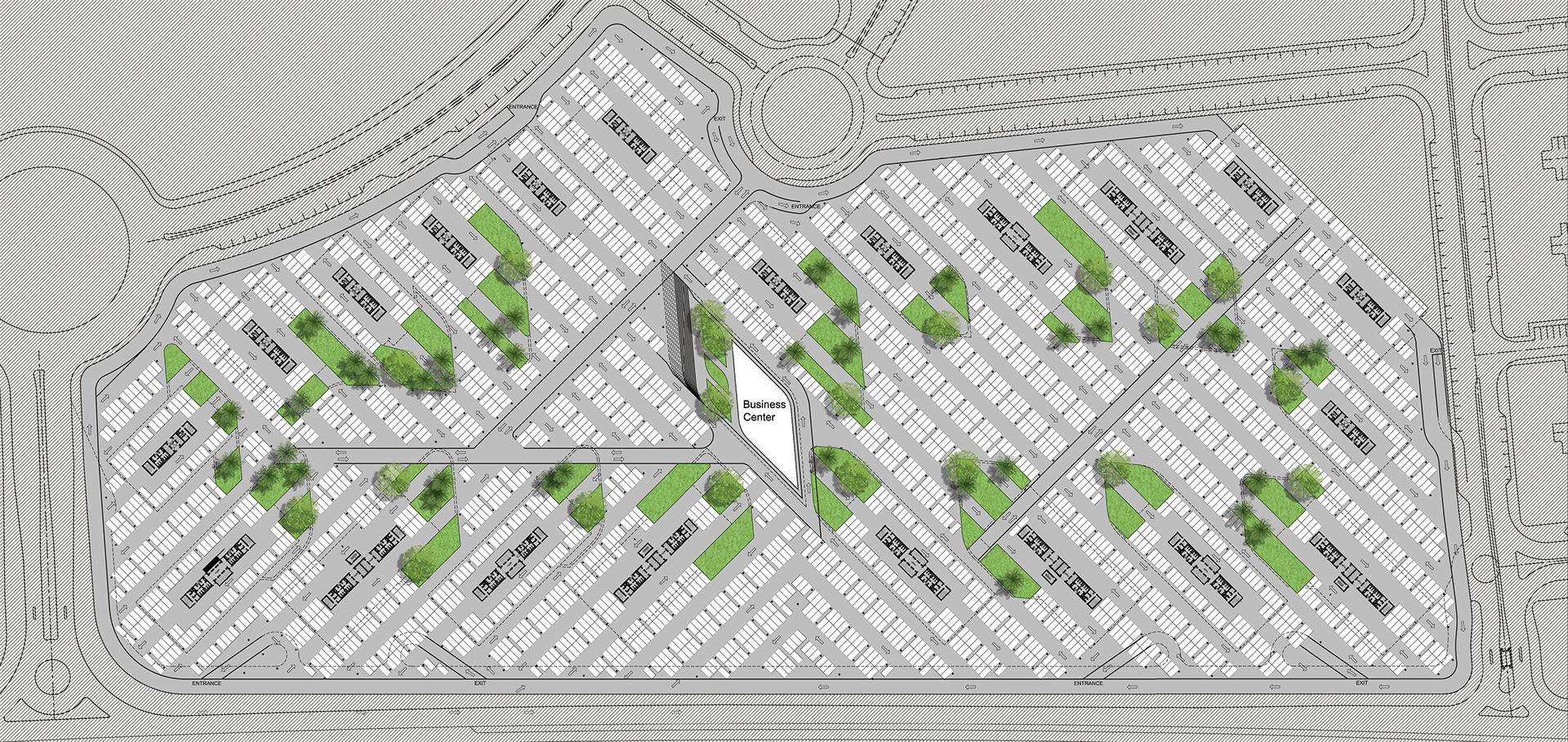 Hyde Park 商业区丨Mimar Egypt-18