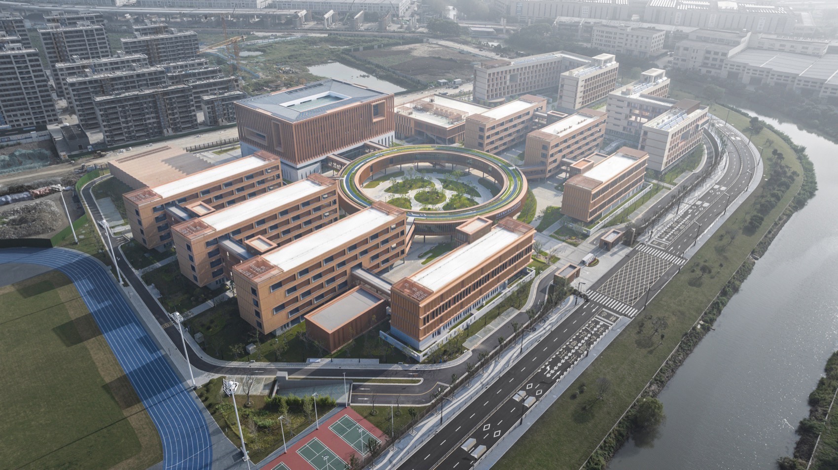 江苏省梅村高级中学空港分校丨中国无锡丨华南理工大学建筑设计研究院有限公司-35