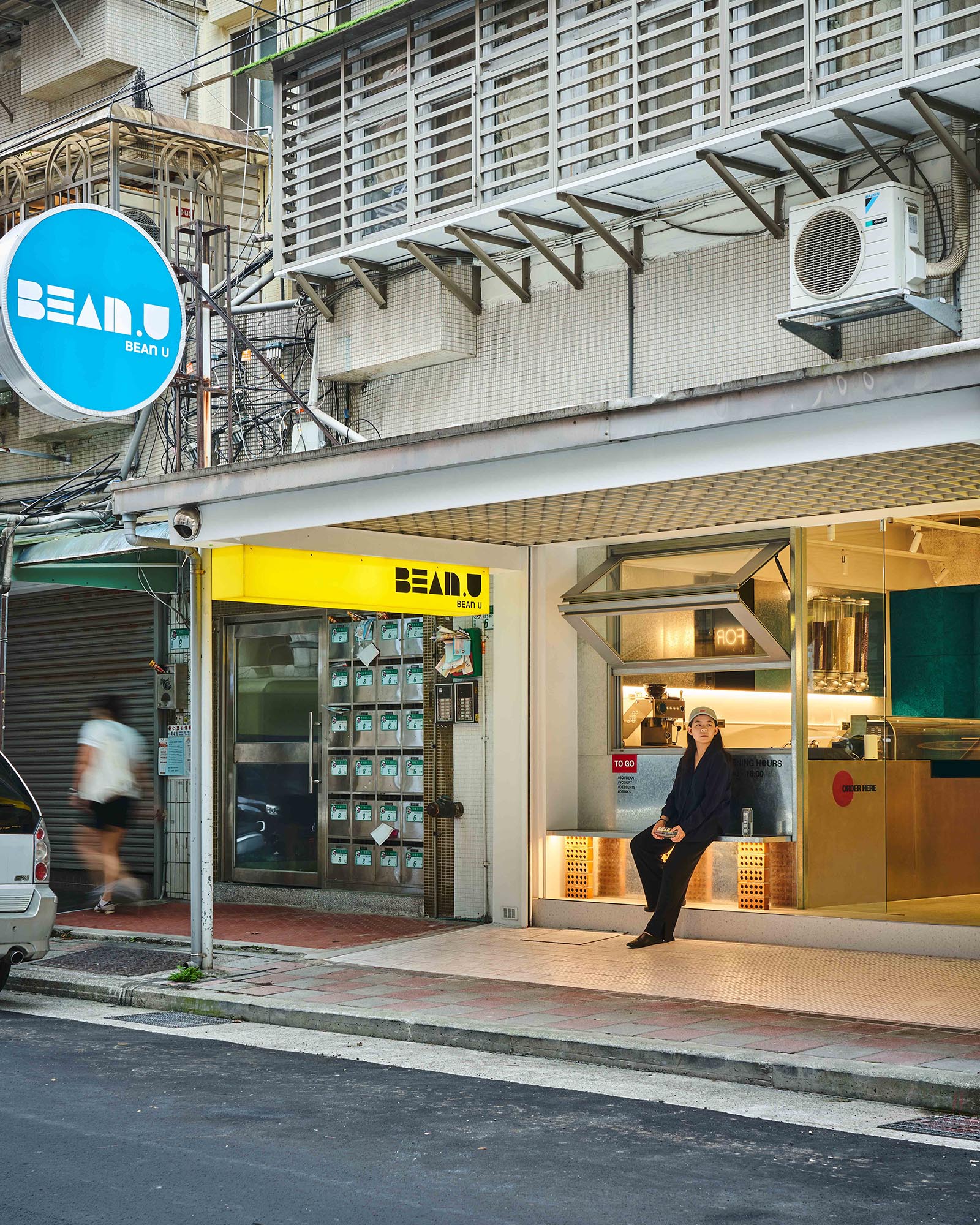 【咖啡廳室內設計】跟著健康潮流吃優格『BEAN U』開物設計-14