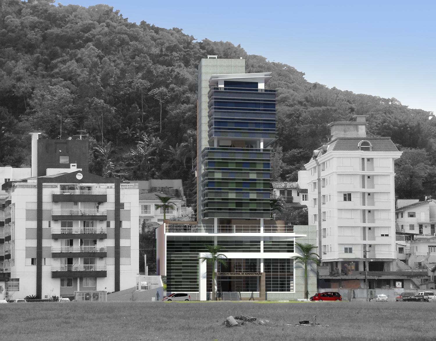 巴西 SC 地区行政办公楼-2