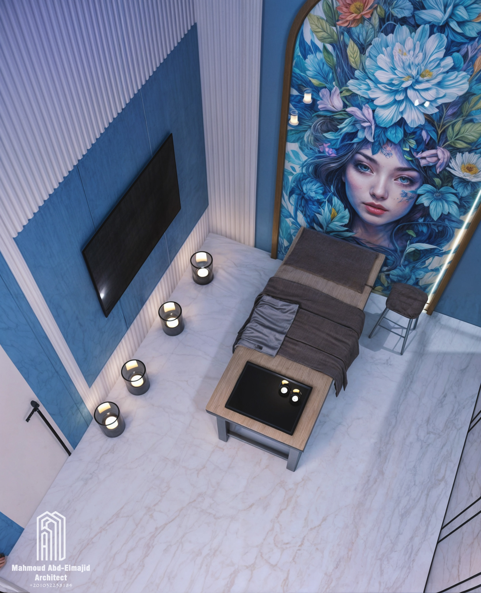 Laguna salon & spa 设计丨阿联酋丨Mahmoud abd elmajied-23