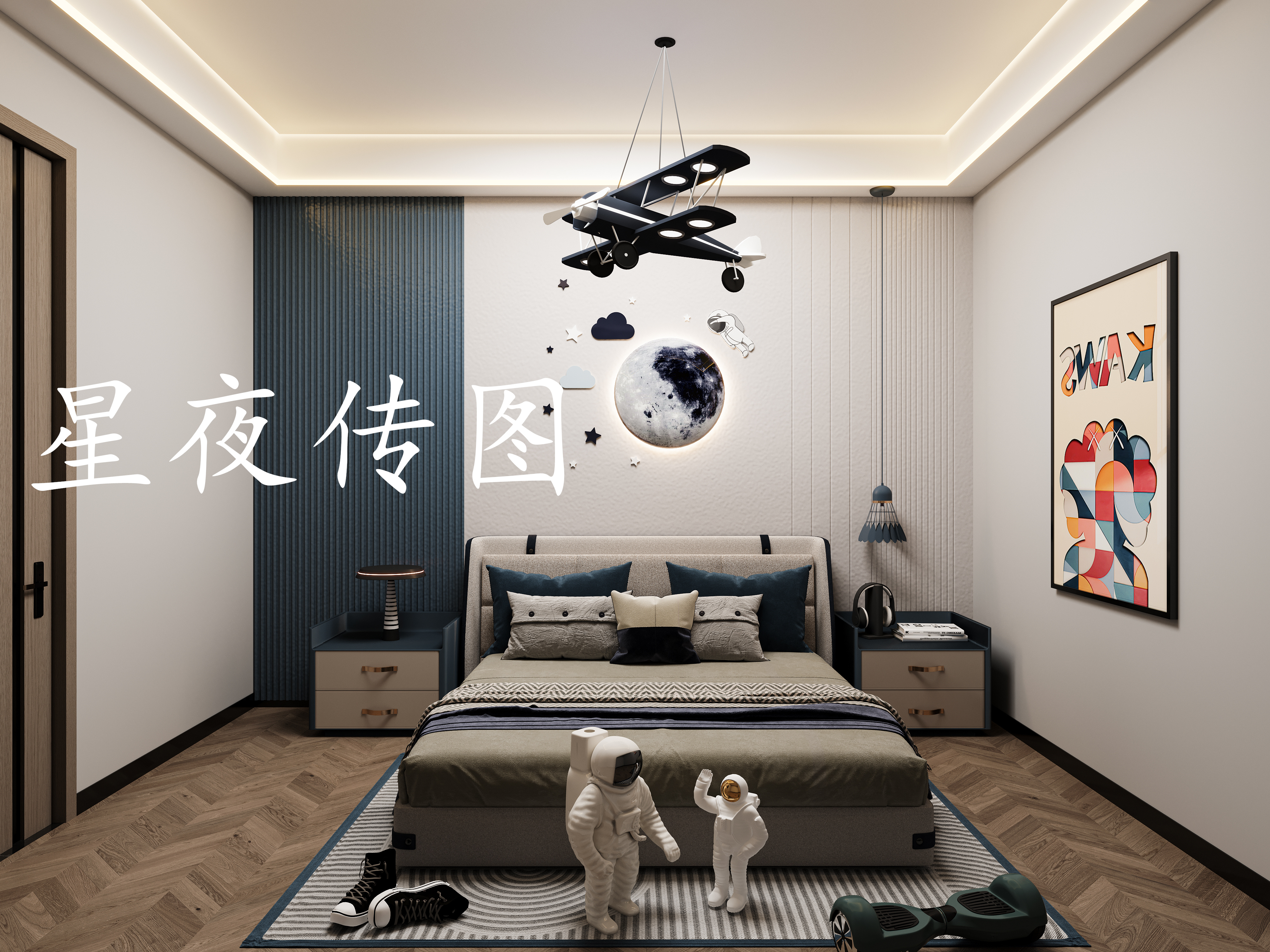 星夜传图--现代别墅-5