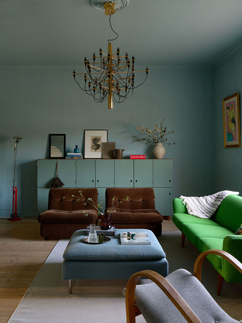 瑞典小镇的复古火车住宅设计-24