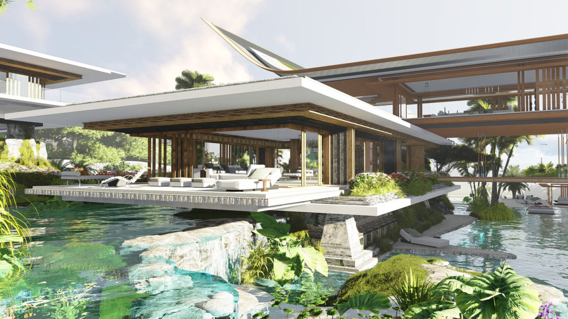 墨西哥尤卡坦半岛上的自然与现代共生之家-23