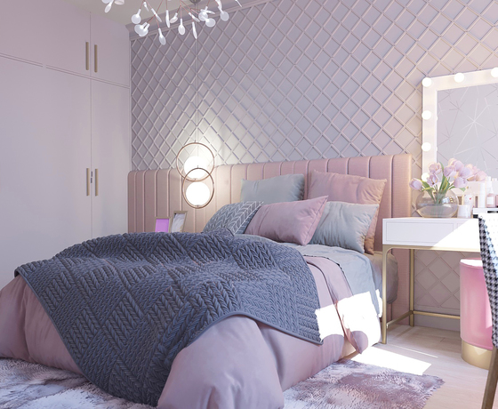 ЖК "Изумрудный" 三居室公寓室内设计丨俄罗斯萨马拉-25