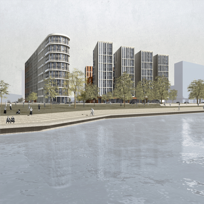 “Дом у причала”（“ЗилАрт”住宅综合体部分地块）丨Сергей Скуратов ARCHITECTS-44