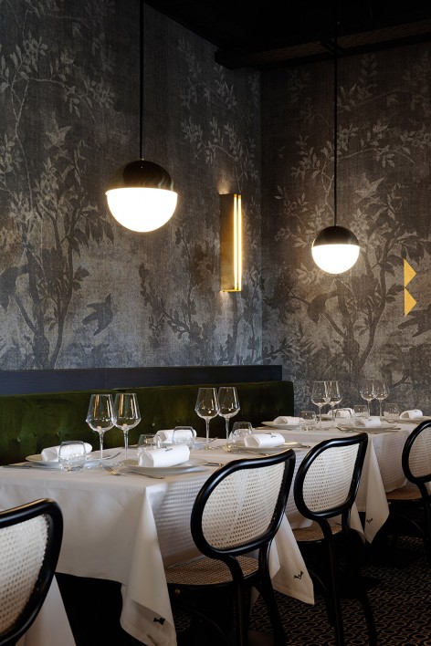 法国里昂La Forêt Noire餐厅  Claude Cartier-6