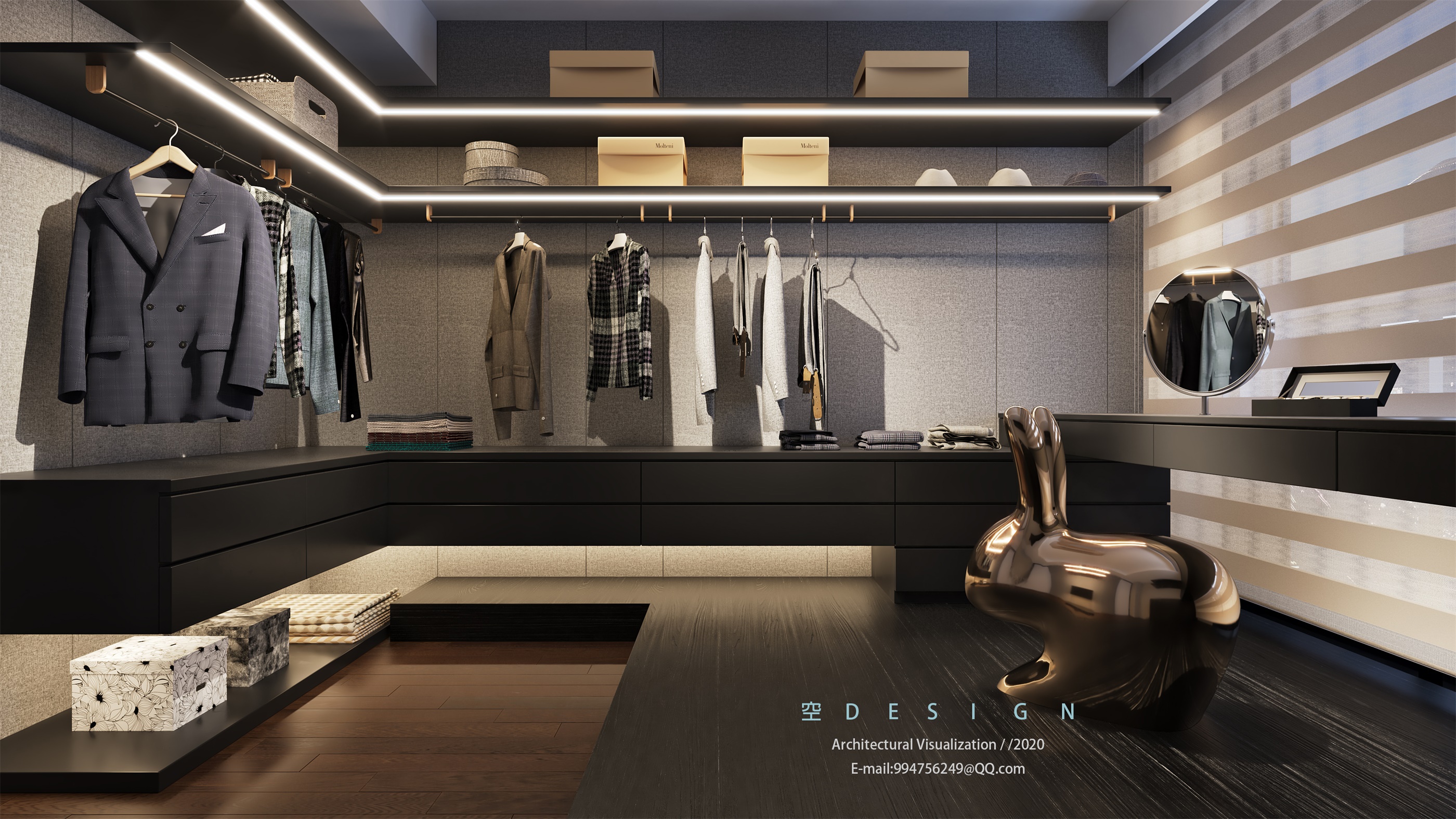 现代简约风 MOJITO 样板间，点睛之笔的创意设计-15