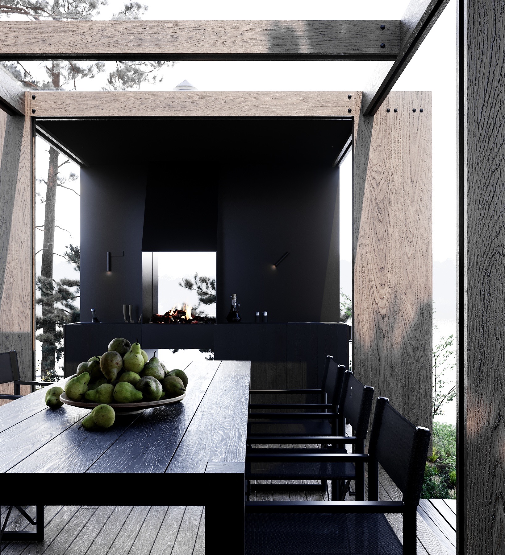 Project HD# Летние кухни SLB-6