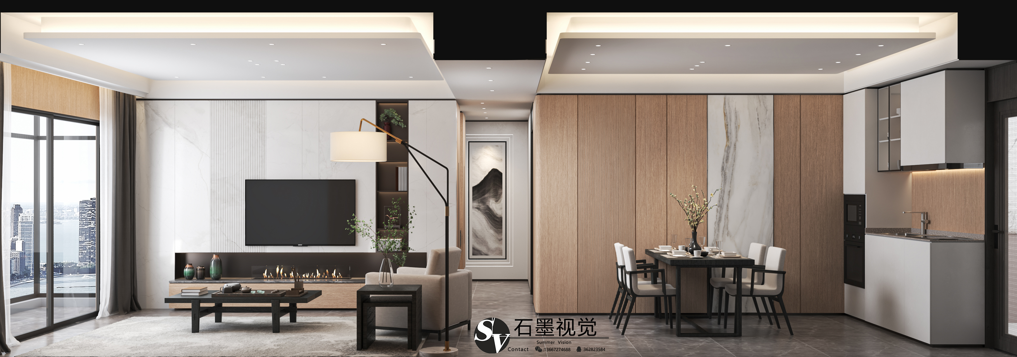 府系赛道 B115 户型 | 现代简约家居典范-10