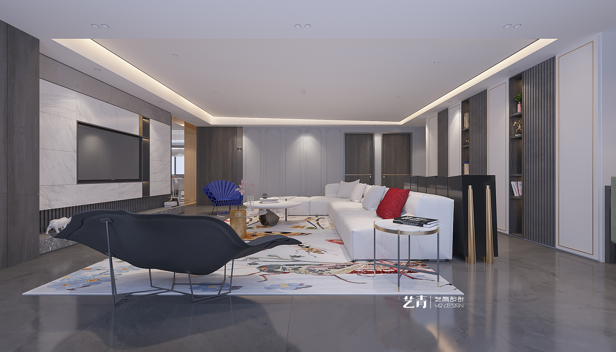 简约现代风未来方舟大平层-7