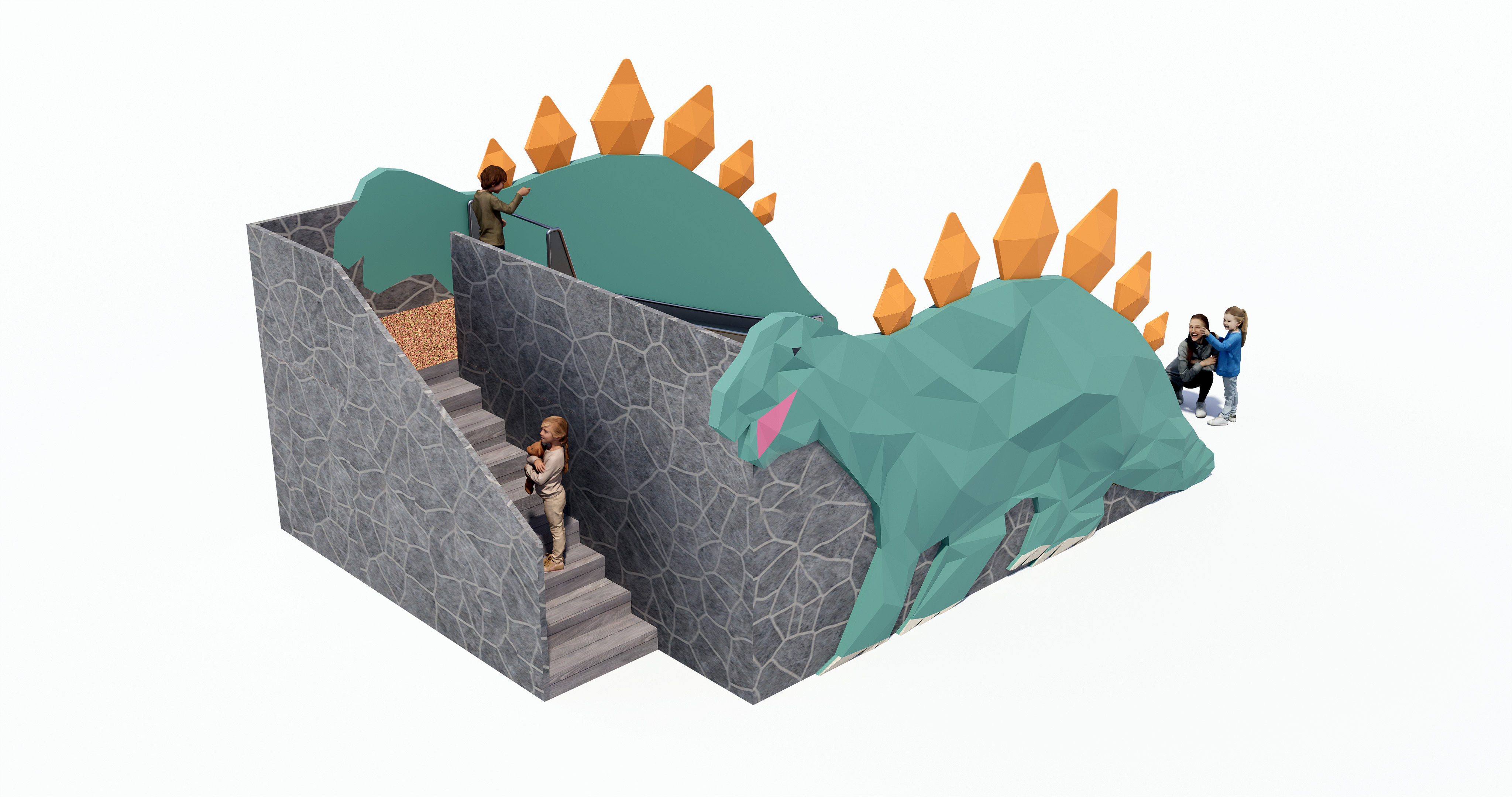 New Town Plaza architecture Roof Design-84