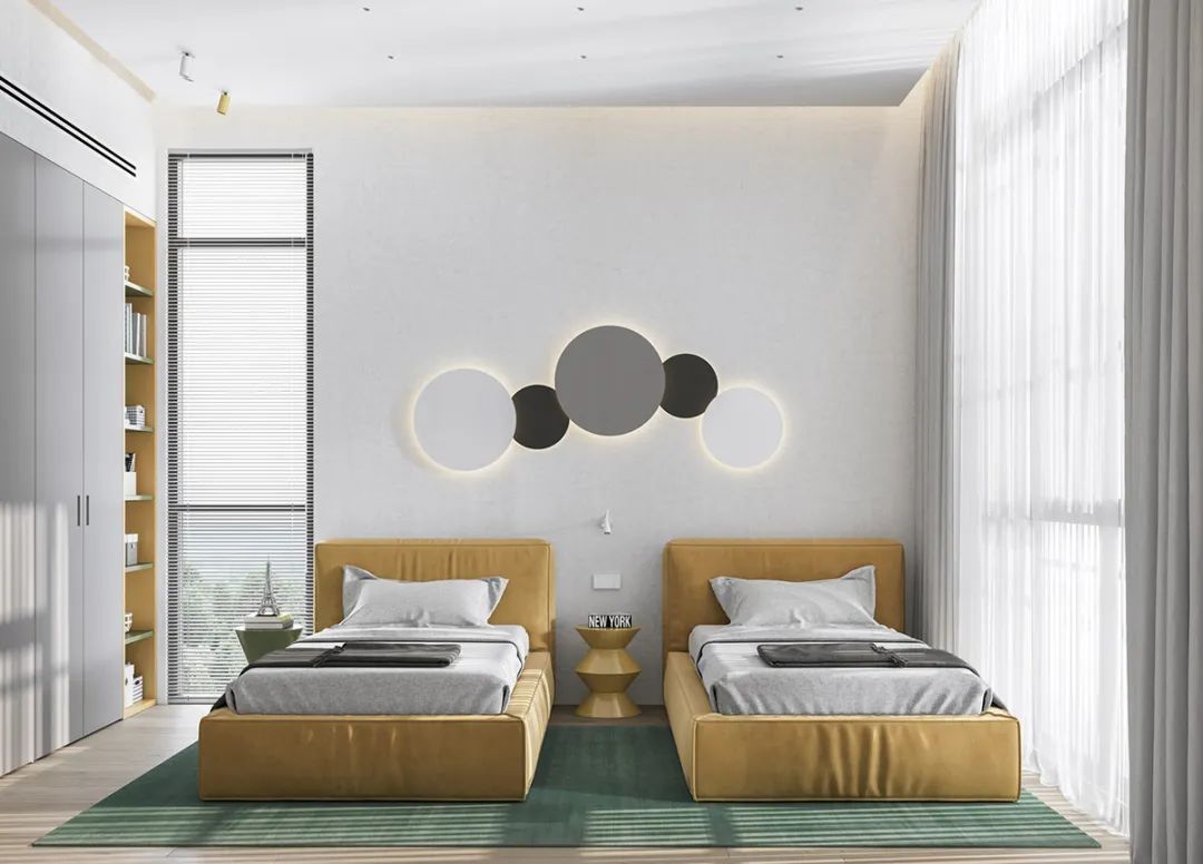 迪拜现代住宅，温馨休闲空间设计-31