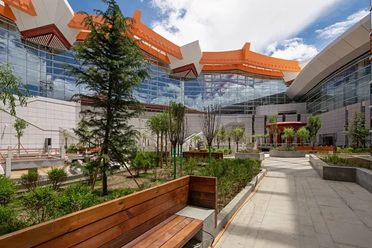 拉萨贡嘎国际机场 T3 航站楼丨中国拉萨丨中航筑诚+奥雅纳工程顾问联合体-13