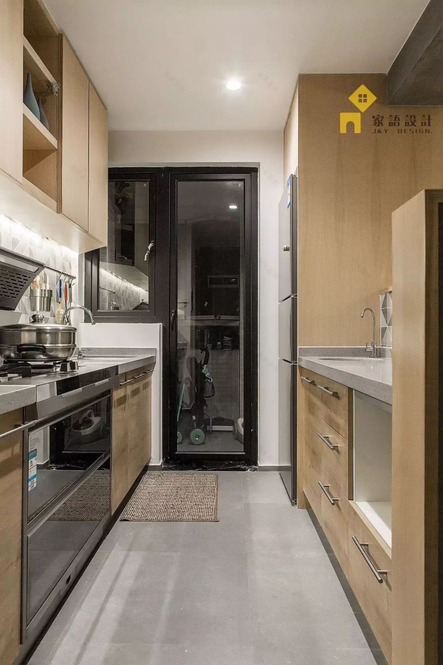 美林湖畔的侘寂之美 | 家语设计 100 平方生活空间-15