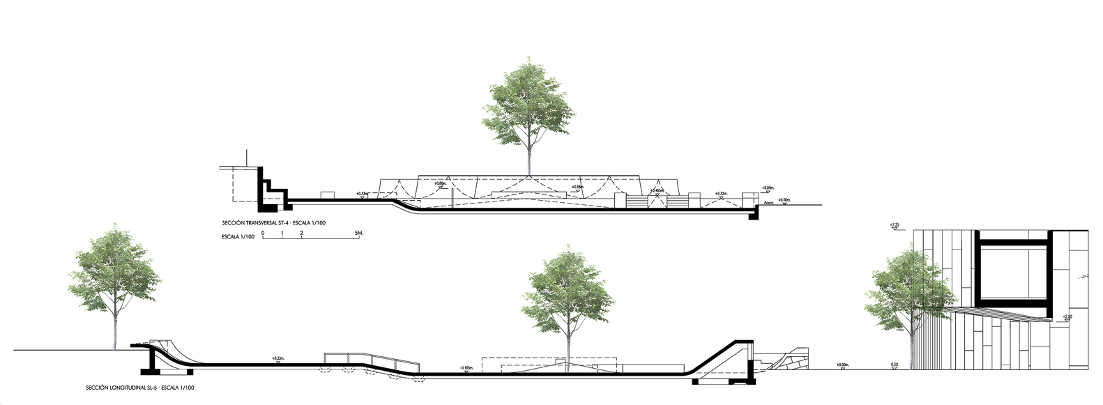 Carballo 滑板公园 · 融入城市的街头运动空间-27