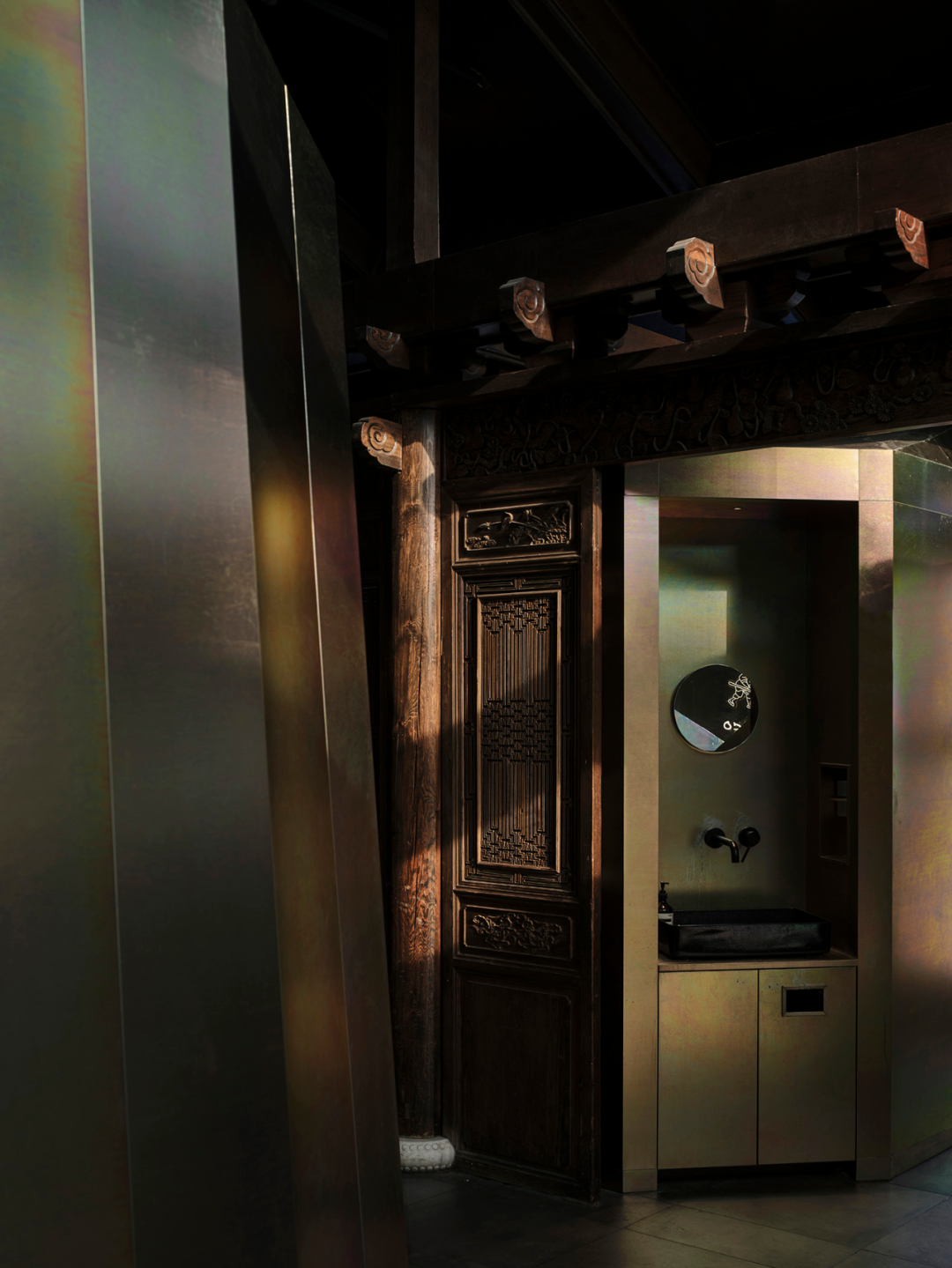 老铺烤鸭·老城根店丨中国西安丨陈海空间设计工作室-10