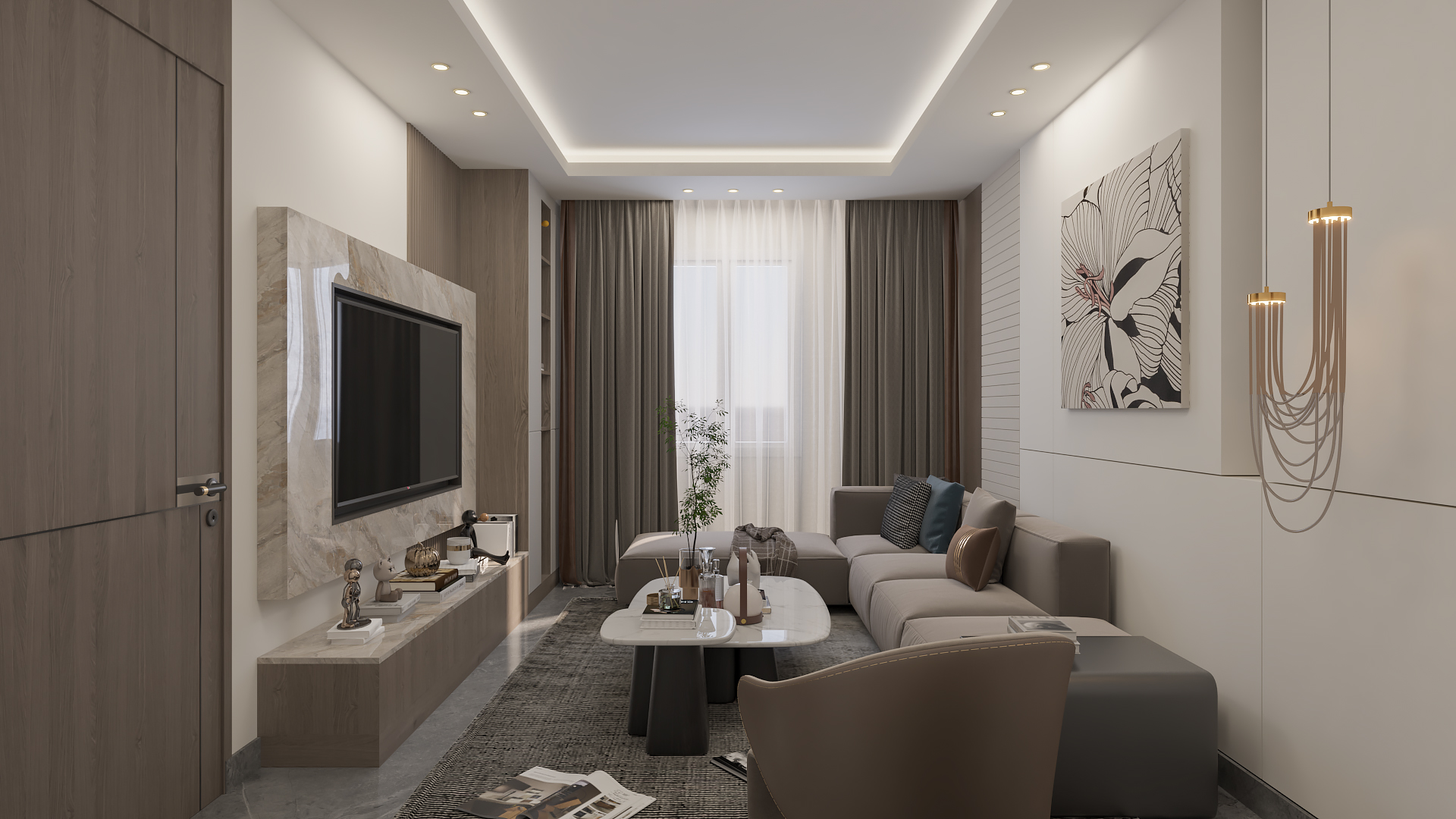 Modern Apartment Design at Sidi Gaber, Alexandra-12